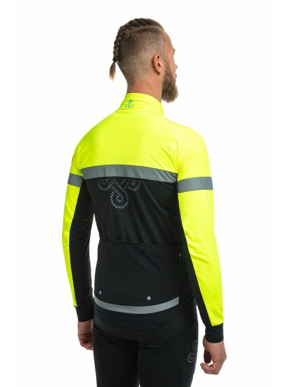 Kilpi Kilpi NERETO-M férfi softshell kerékpáros dzseki Fekete