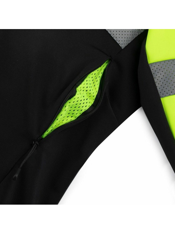 Kilpi Kilpi NERETO-M férfi softshell kerékpáros dzseki Fekete