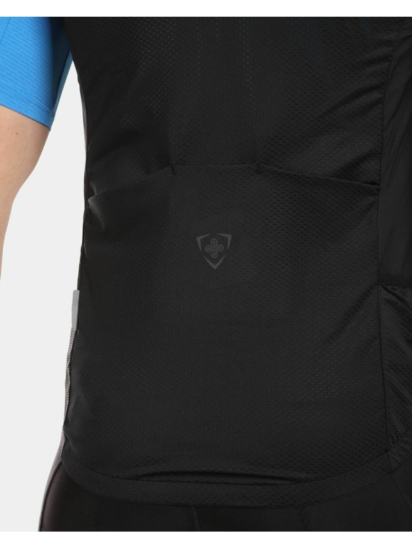 Kilpi Férfi szélálló mellény Kilpi FLOW-M Fekete