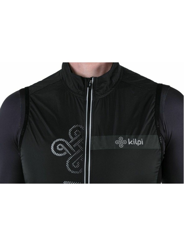Kilpi Férfi kerékpáros mellény Kilpi FLOW-M Fekete