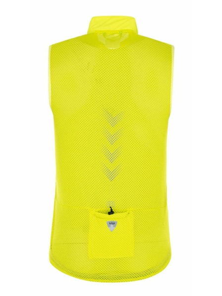 Kilpi Férfi kerékpáros mellény Kilpi FLOW-M Világoszöld