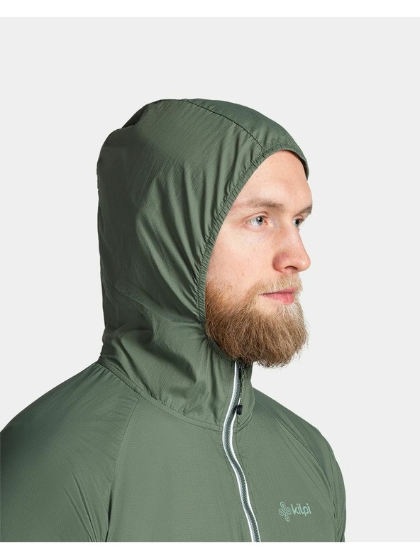 Kilpi Férfi outdoor és futó széldzseki Kilpi ROSA-M Sötétzöld