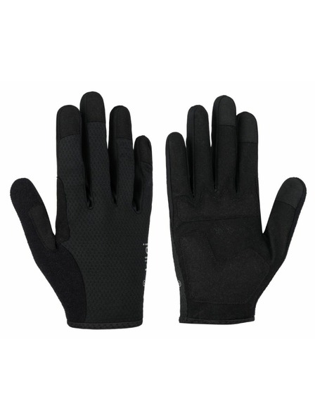 Kilpi Unisex kerékpáros kesztyű Kilpi FINGERS-U Fekete