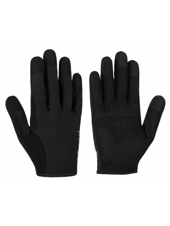 Kilpi Unisex kerékpáros kesztyű Kilpi FINGERS-U Fekete