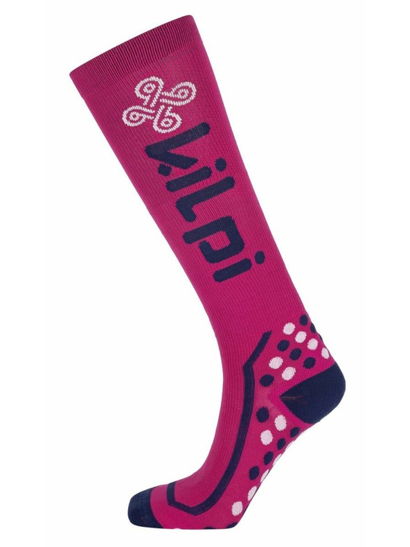 Kilpi Unisex kompressziós térdzokni Kilpi PANAMA-U Rózsaszín