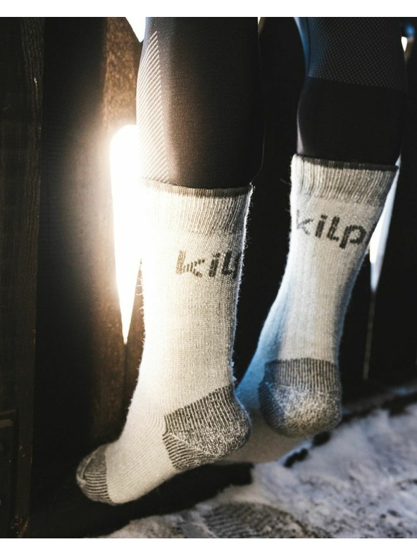 Kilpi Gyapjú zokni Kilpi LECCO-U Világosszürke