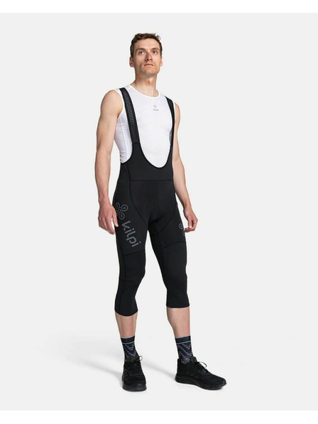Kilpi Férfi 3/4-es kerékpáros leggings Kilpi ARENAL-M Fekete