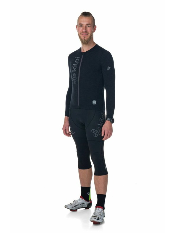 Kilpi Férfi 3/4-es kerékpáros leggings Kilpi ARENAL-M Fekete