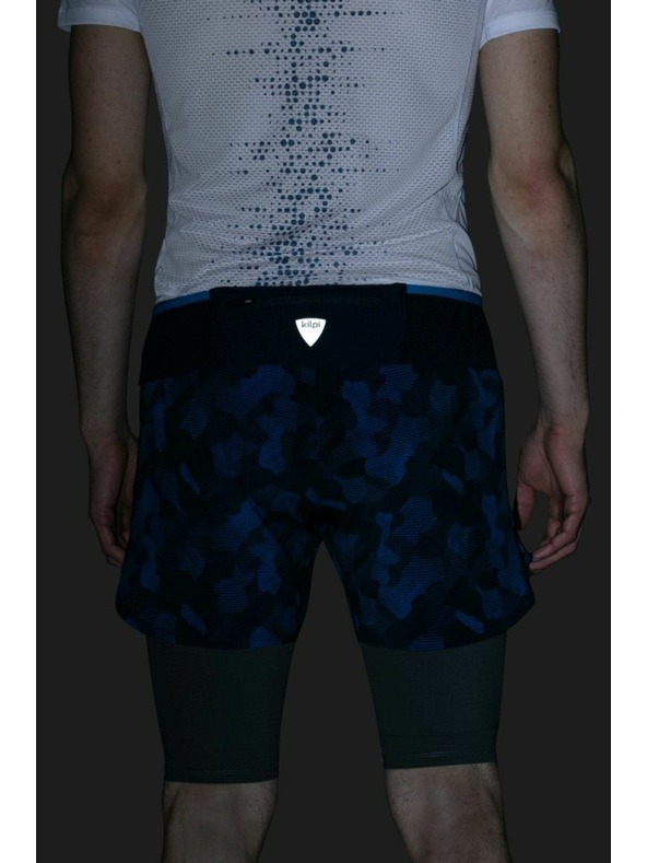 Kilpi Férfi 2 az 1-ben futó rövidnadrág Kilpi BERGEN-M Sötét kék