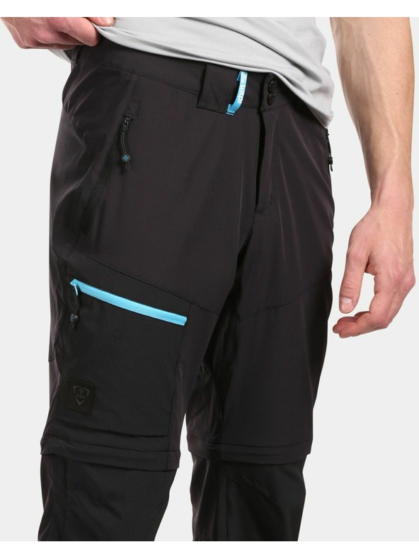 Kilpi Férfi Outdoor levehető nadrág Kilpi HOSIO-M Fekete