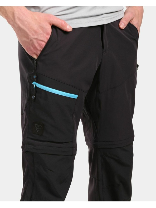 Kilpi Férfi Outdoor levehető nadrág Kilpi HOSIO-M Fekete