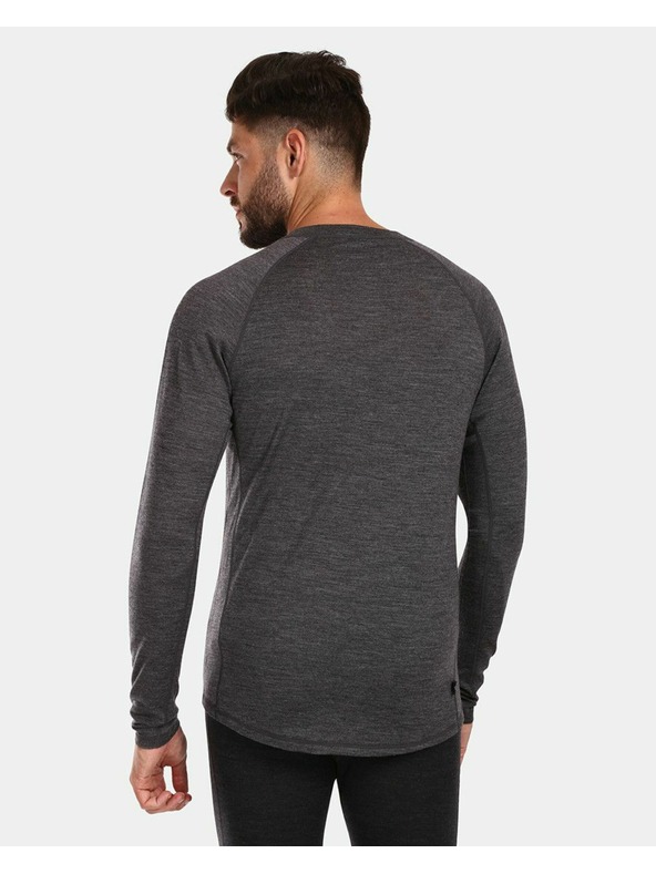 Kilpi Kilpi MAVORA TOP-M férfi hosszú ujjú thermo fehérnemű Sötétszürke