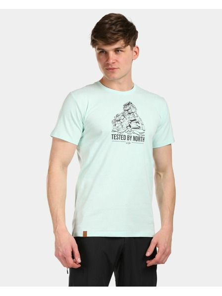 Kilpi Férfi pamut póló Kilpi DISCOVER-M Mentolos