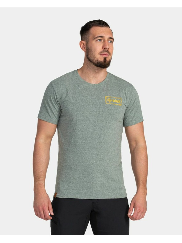 Kilpi Férfi pamut póló Kilpi BANDE-M Sötétzöld