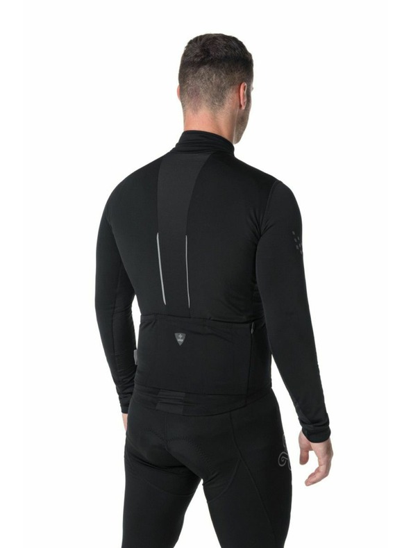 Kilpi Férfi hosszú ujjú kerékpáros mez Kilpi CAMPOS-M Fekete