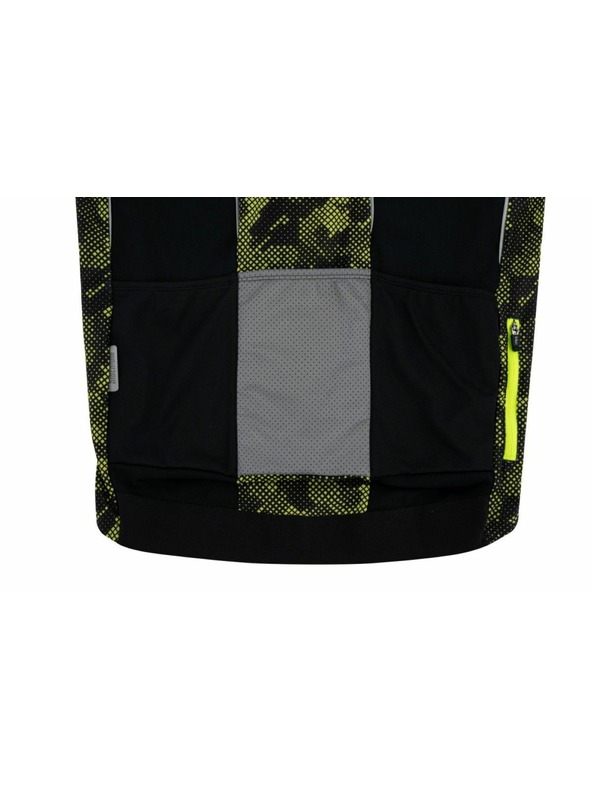 Kilpi Férfi bélelt kerékpáros mez Kilpi MOVETO-M Sárga