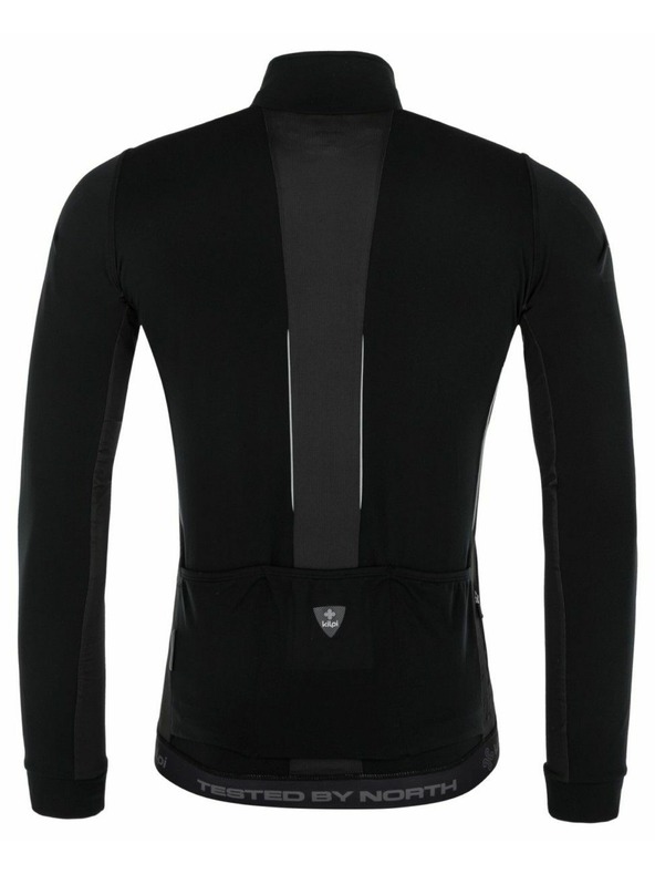 Kilpi Férfi hosszú ujjú kerékpáros mez Kilpi CAMPOS-M Fekete