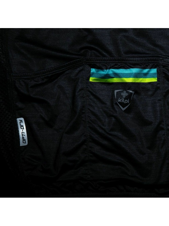 Kilpi Férfi kerékpáros mez Kilpi TINO-M Fekete