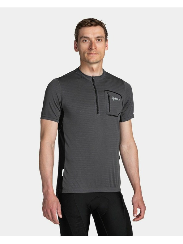 Kilpi Férfi kerékpáros mez Kilpi MELEDO-M Sötétszürke