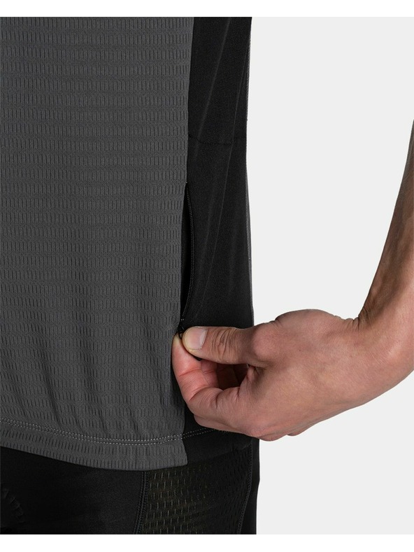 Kilpi Férfi kerékpáros mez Kilpi MELEDO-M Sötétszürke