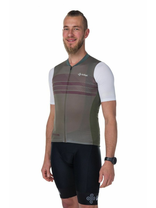 Kilpi Férfi kerékpáros mez Kilpi ALVI-M Khaki