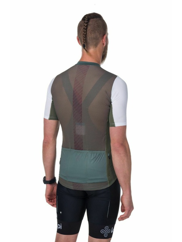 Kilpi Férfi kerékpáros mez Kilpi ALVI-M Khaki