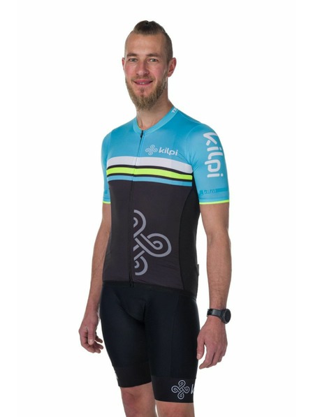 Kilpi Férfi kerékpáros mez Kilpi CORRIDOR-M Világoskék