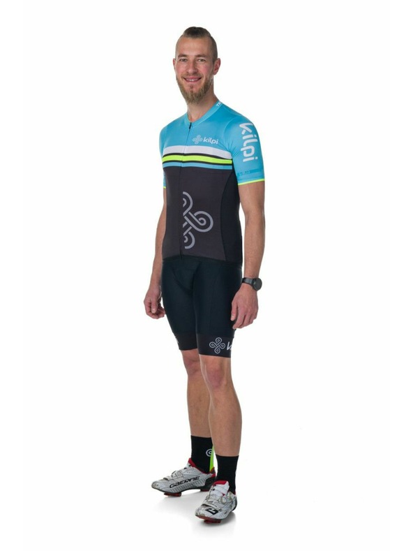 Kilpi Férfi kerékpáros mez Kilpi CORRIDOR-M Világoskék