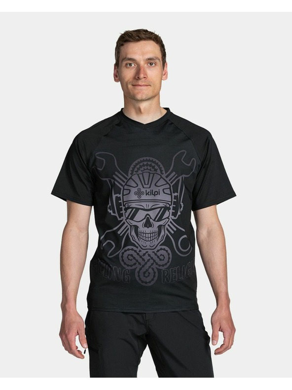 Kilpi Férfi kerékpáros mez Kilpi REMIDO-M Fekete