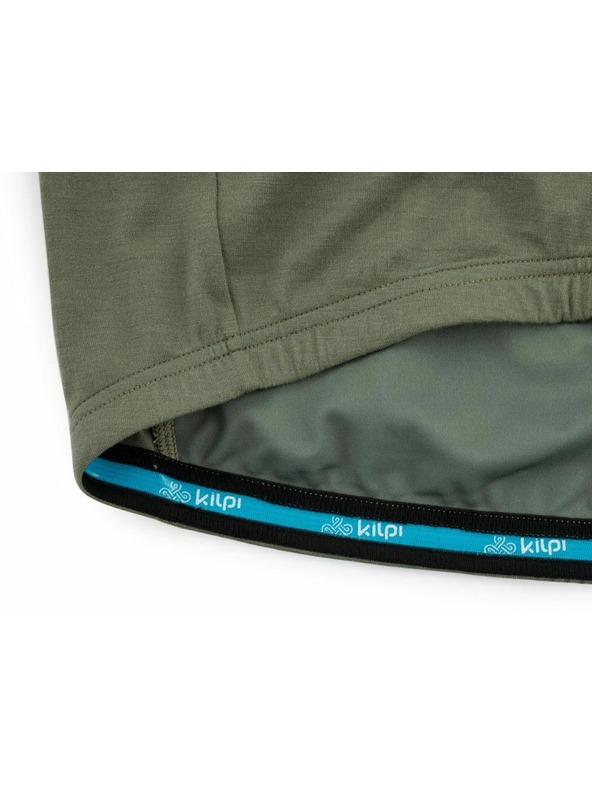 Kilpi Férfi merino gyapjú kerékpáros mez Kilpi PETRANA-M Khaki