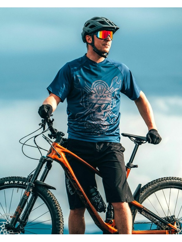 Kilpi Férfi kerékpáros mez Kilpi REMIDO-M Sötétkék