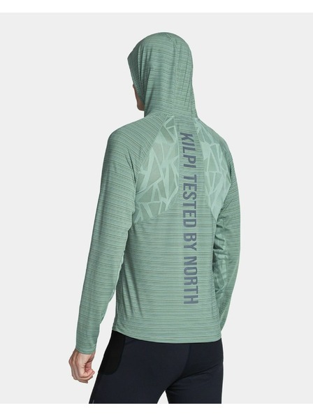 Kilpi Férfi hosszú ujjú funkcionális póló Kilpi AILEEN-M Sötétzöld