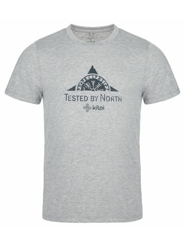 Kilpi Férfi outdoor póló Kilpi GAROVE-M Világosszürke