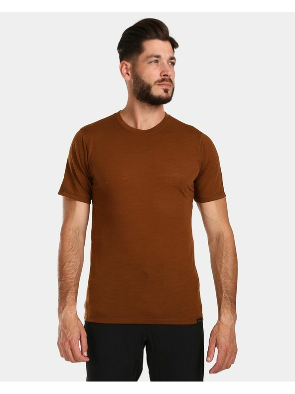 Kilpi Férfi merino gyapjú póló Kilpi SLOPER-M Barna