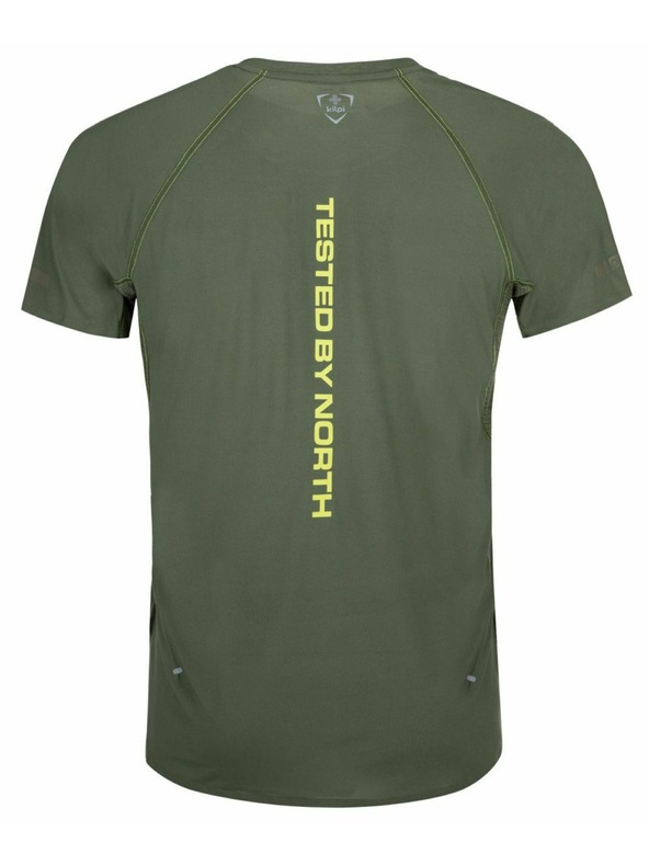 Kilpi Férfi futó póló Kilpi WYLDER-M Khaki