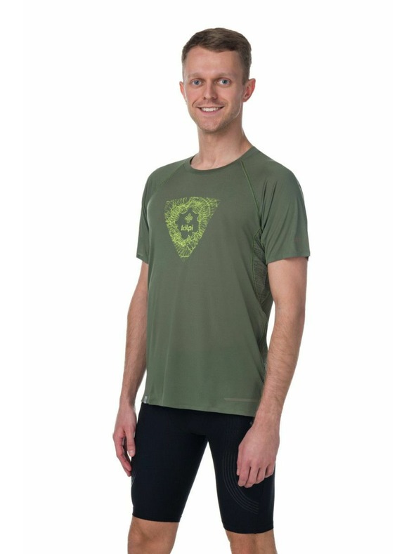 Kilpi Férfi futó póló Kilpi WYLDER-M Khaki
