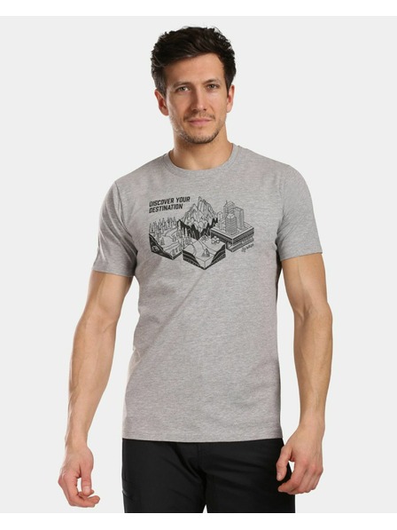 Kilpi Kilpi GAROVE-M Férfi funkcionális póló Világosszürke