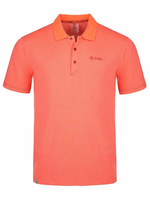 Kilpi Férfi funkcionális polo póló Kilpi COLLAR-M Korall