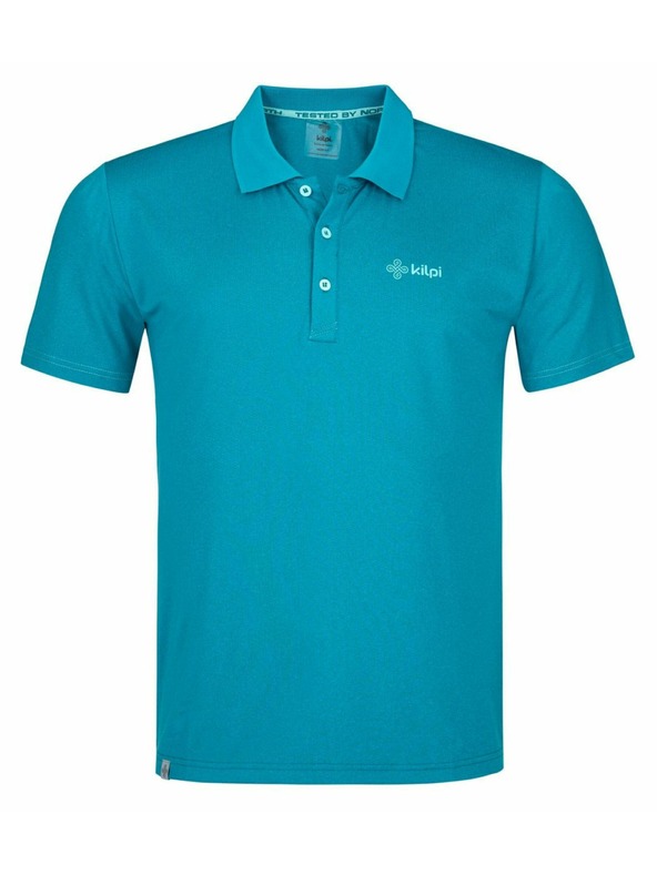 Kilpi Férfi funkcionális polo póló Kilpi COLLAR-M Türkiz