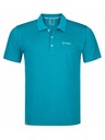 Kilpi Férfi funkcionális polo póló Kilpi COLLAR-M Türkiz