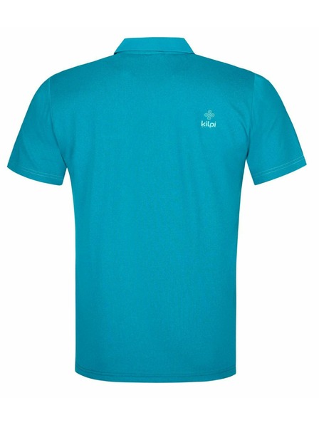 Kilpi Férfi funkcionális polo póló Kilpi COLLAR-M Türkiz