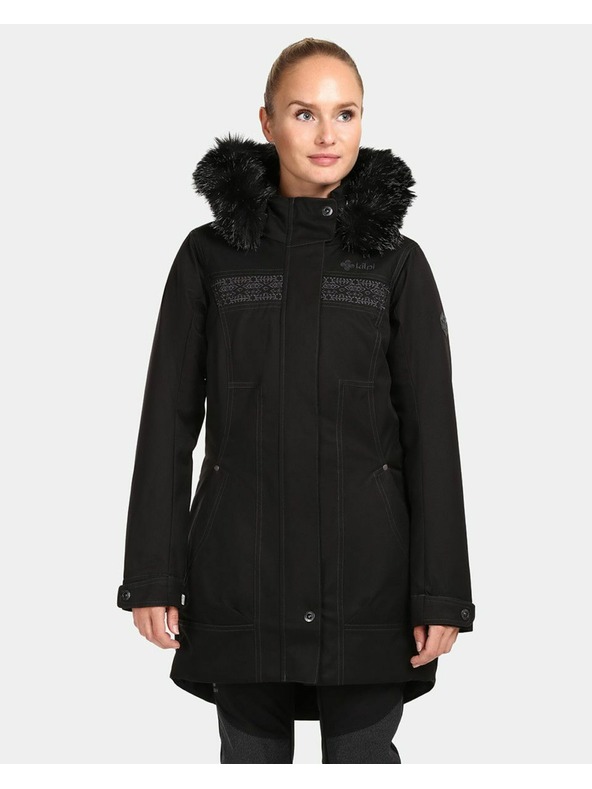 Kilpi Női télikabát Kilpi PERU-W fekete