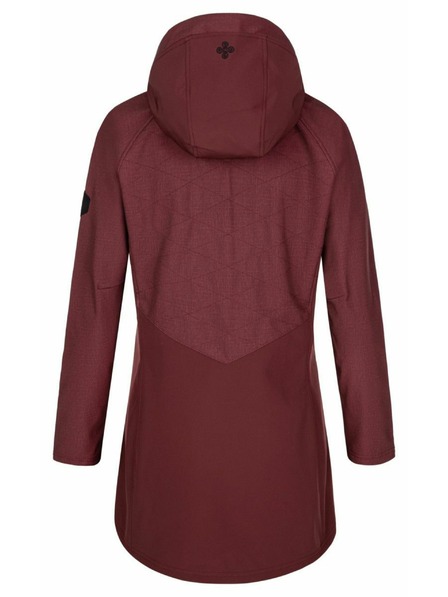 Kilpi Kilpi LASIKA-W női softshell kabát Sötétpiros