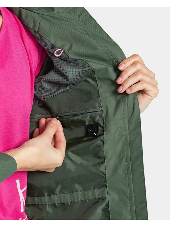 Kilpi Kilpi SONNA-W női outdoor dzseki Sötétzöld