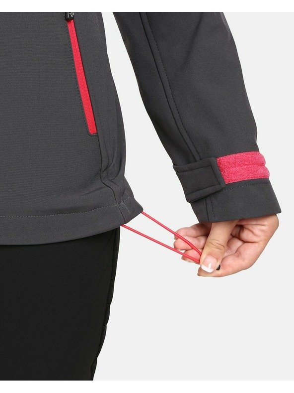 Kilpi Kilpi RAVIA-W női softshell dzseki Sötétszürke
