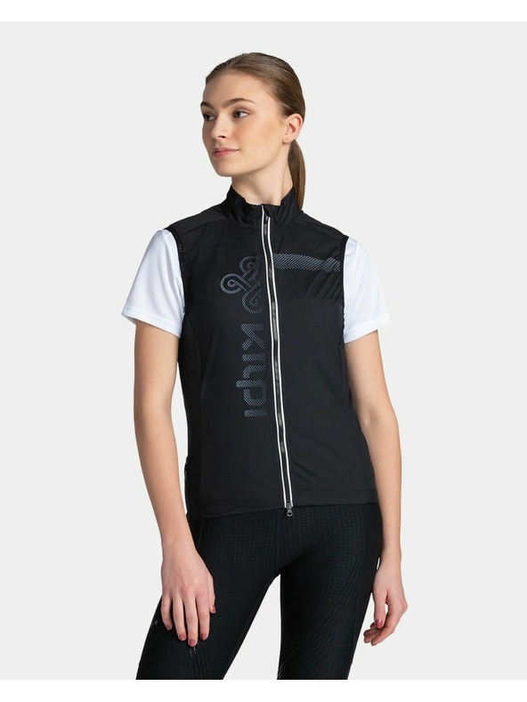 Kilpi Kilpi FLOW-W női széldzseki mellény Fekete