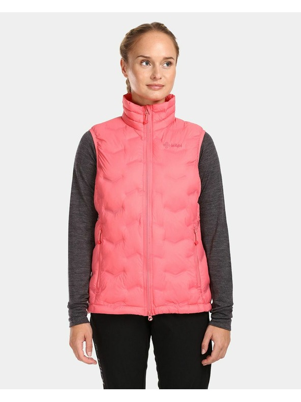 Kilpi Kilpi NAI-W női bélelt mellény Rózsaszín