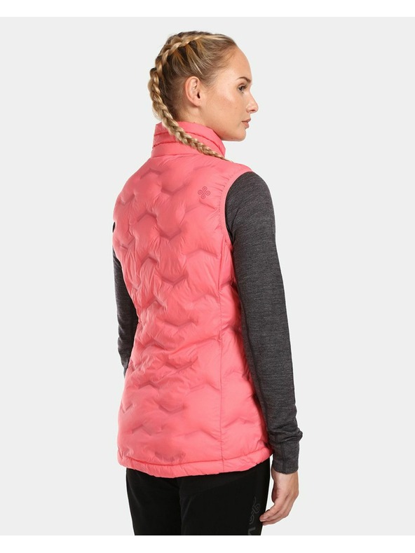 Kilpi Kilpi NAI-W női bélelt mellény Rózsaszín