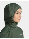 Kilpi Kilpi ROSA-W női outdoor és futó széldzseki Sötétzöld