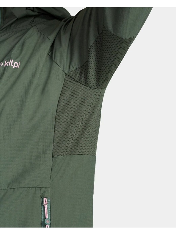 Kilpi Kilpi ROSA-W női outdoor és futó széldzseki Sötétzöld